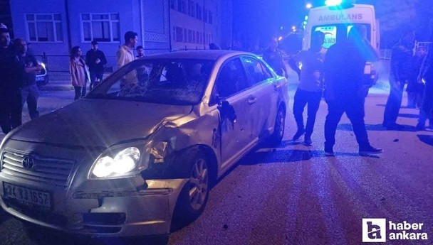 Çorum'da trafik kazası! 3 kişi yaralandı!