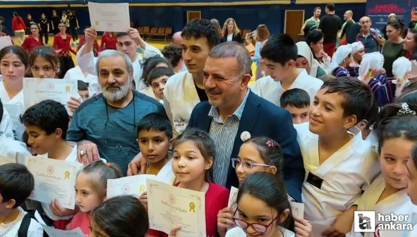 Sincan Belediye Başkanı Ercan genç sporcularla bir araya geldi