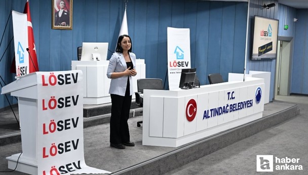 Altındağ Belediyesi'nin Salı sohbetlerinde LÖSEV gönüllülüğü konuşuldu