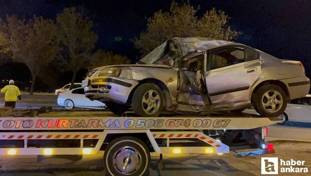 Eskişehir'de korkutan trafik kazasında 1'i ağır 4 kişi yaralandı