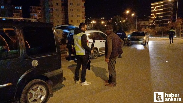 Çorum'da durdurulan araçtan seri numarası silinmiş tüfek çıktı!