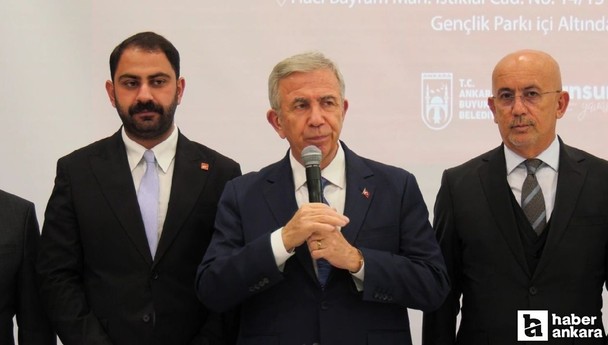 ABB Başkanı Yavaş Ahmet Özer'in tutuklanmasına Ulus'ta tepki gösterdi