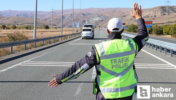 24-31 Ekim arasında 3 milyondan fazla araç denetlendi