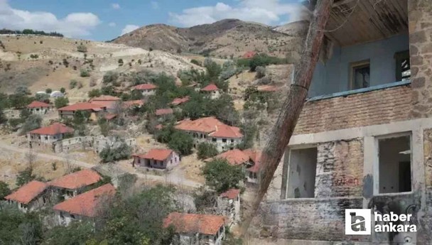 Ankara'nın cinli köyü: Korku filmlerine konu oldu! Herkes kaçtı bomboş kaldı