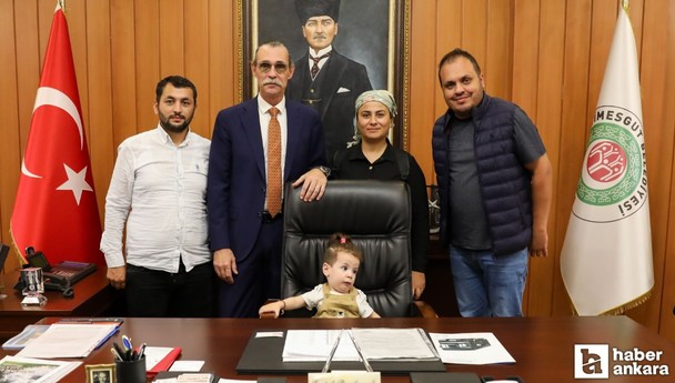 Etimesgut Belediye Başkanı Beşikçioğlu SMA hastası bebek için sahneye çıktı