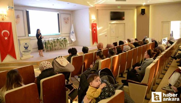 Kahramankazan Belediyesi'nden ebeveynlere Çocuk Gelişimi Semineri