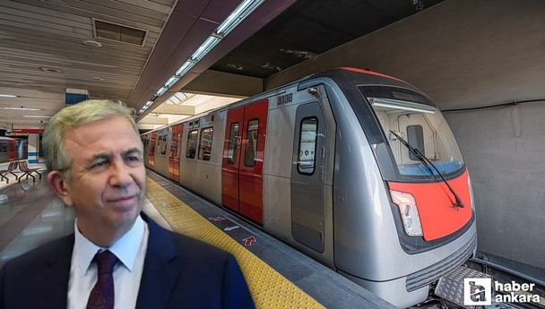 ABB Başkanı Yavaş Ankara'ya yapılacak metro hatları hakkında konuştu