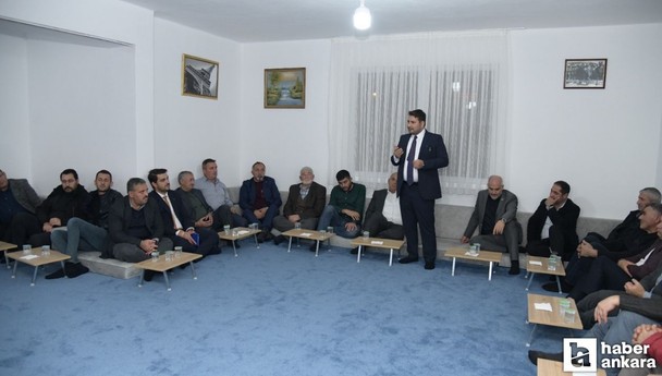 Kahramankazan Belediye Başkanı Çırpanoğlu'ndan mahalle ziyareti