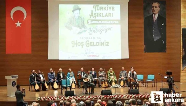 Türkiye Aşıkları Kahramankazan’da aşıklar gecesinde buluştu!