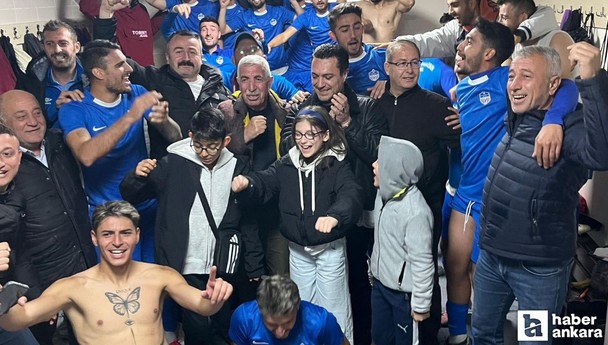 Kahramankazan Belediyesi futbolda rakip tanımıyor