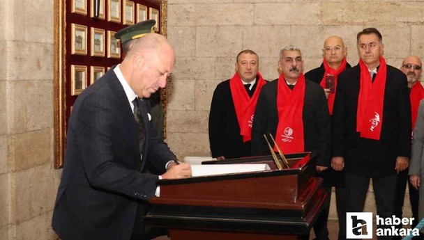 Ankara Sanayi Odası 61. yaş gününü kutluyor! İlk adres Anıtkabir