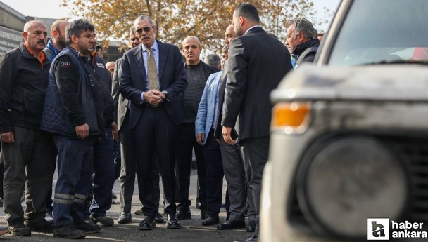Etimesgut Belediye Başkanı Beşikçoğlu'ndan Şaşmaz esnafına geçmiş olsun ziyareti