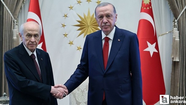 Cumhurbaşkanı Erdoğan ve Bahçeli Beştepe'de bir araya gelecek