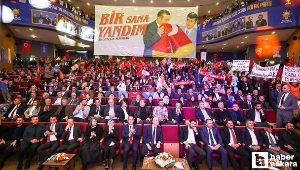 AK Parti Altındağ ilçe kongresinde Fatih Bildik'e yeni dönem onayı