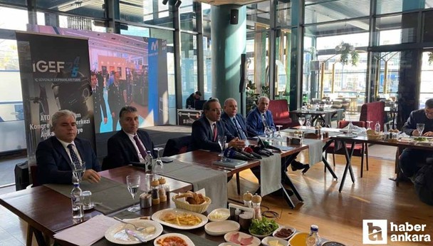 "İGEF'25" Fuarı tanıtım toplantısı ATO Congreisum'da düzenlendi