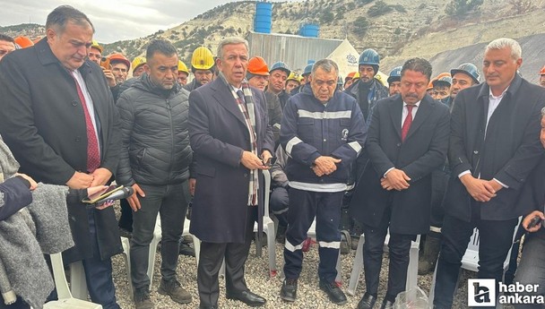 Mansur Yavaş'tan termik santrali işçilerine: Onları yalnız bırakmayacağız