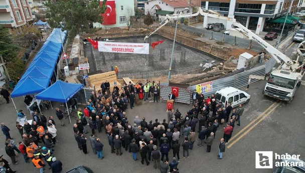 Çubuk'ta Ömürdede Camisi ve Gençlik Merkezi'nin temeli atıldı!