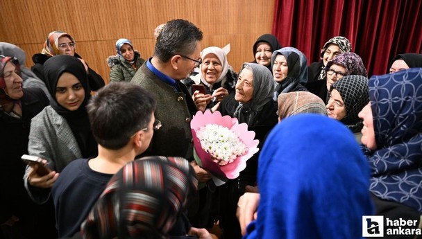 Altındağ Belediye Başkanı Tiryaki'den ilçe kadınlarına hayat mesajları