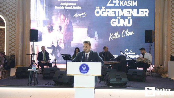 Kahramankazan'da 24 Kasım Öğretmenler Günü'ne özel kutlama!