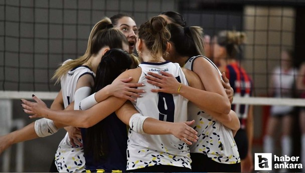 MKE Ankaragücü ONYX Voleybol sezonun ilk galibiyetini aldı