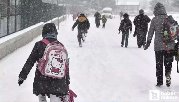Çorum Valiliği son dakika duyurdu: Çorum'da okullar tatil mi?