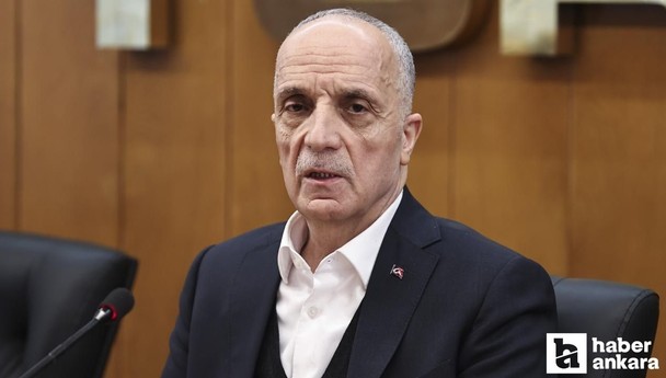 Türk-İş Genel Başkanı Ergün Atalay'dan beklenen asgari ücret açıklaması