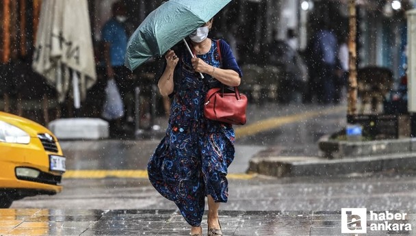 Meteoroloji bazı bölgeleri kuvvetli yağış ve fırtına için uyardı