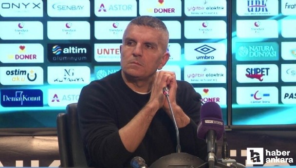 Kenan Koçak: İkinci yarıdaki oyundan memnun değilim