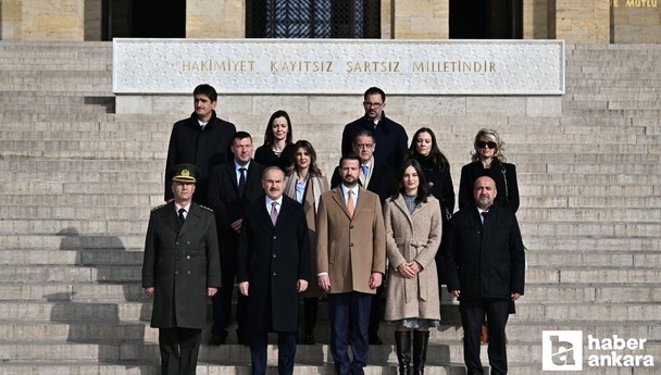 Karadağ Cumhurbaşkanı Milatovic’ten Anıtkabir’e ziyaret