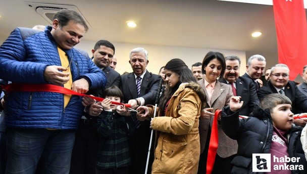 Mansur Yavaş, Engelsiz Spor ve Oyun Merkezi ile Mola Evi’nin açılış törenine katıldı