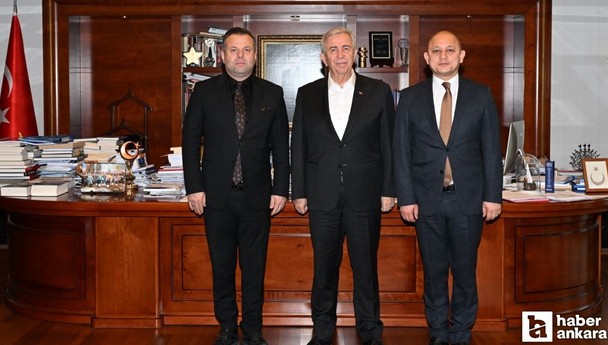 Kırıkkale ve Ankara başkanları bir araya geldi: Başkan Önal'dan Mansur Yavaş'a ziyaret