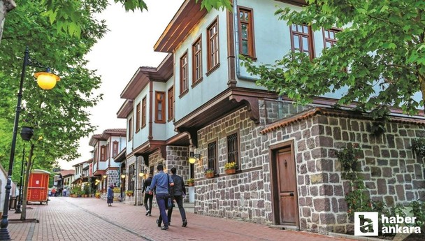 Ankara'da kent tarihi Hamamönü'nde başlamış!