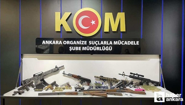 Ankara'da silah kaçakçılığı operasyonu: 2 kişi gözaltında!
