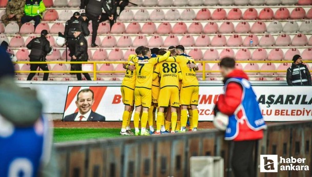 Ankaragücü-Manisa FK maçı öncesi detay bilgiler...