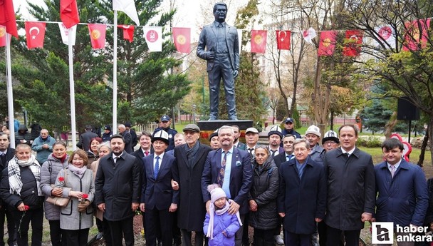 Keçiören Belediyesi Cengiz Aytmatov için anma töreni düzenledi
