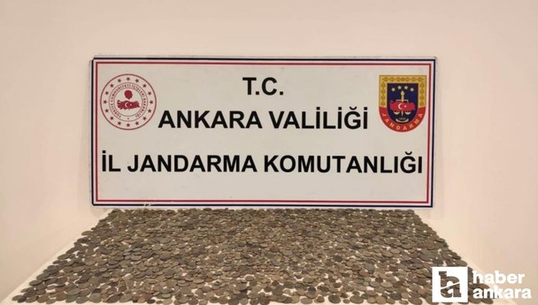 Ankara’da tarihi eser kaçakçılarına düzenlenen operasyonda 2 kişiye gözaltı