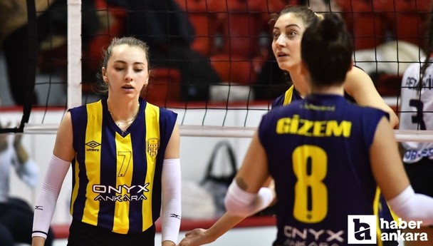 MKE Ankaragücü Onyx Alpet Zeren Spor’a 3-0 kaybetti