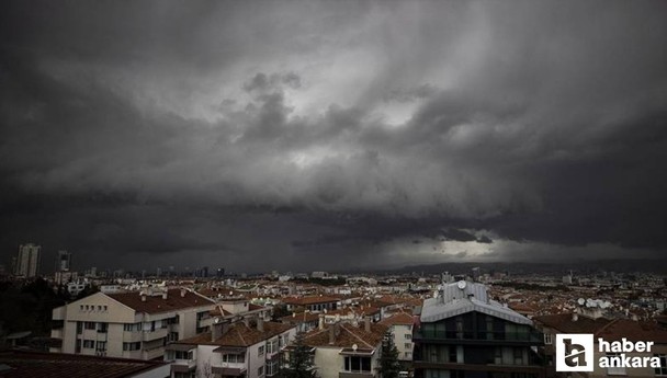 AKOM'dan Ankara için son dakika meteorolojik uyarı: Kuvvetli rüzgar ve fırtına geliyor!