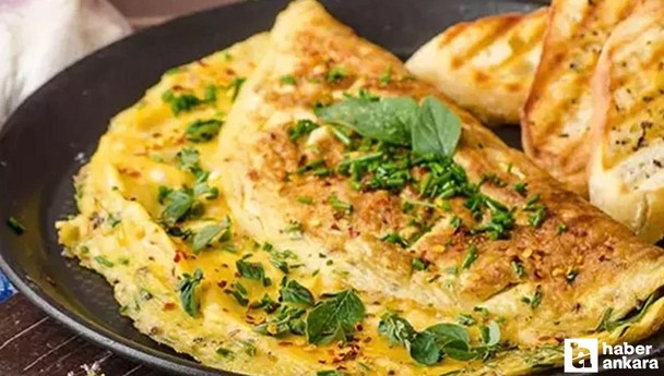 Cumartesi kahvaltılarına yakışacak: Tombik omlet
