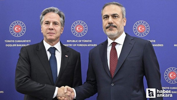 Bakan Hakan Fidan Suriye ile Gazze'yi Blinken ile görüştü