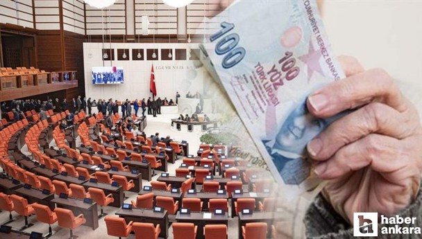Ocak 2025 emekli maaş zammı! TBMM'den emeklilere asgari ücret düzenlemesi 9.604 TL zam