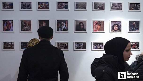 ODTÜ'de öğrenciler açtıkları Filistin sergisi ile insanlık dramını anlattılar