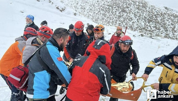 Kırıkkale'de Hasandağı'na tırmanan dağcı fenalaştı
