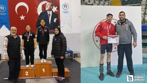 Kahramankazan Belediyesinin haltercileri başarılarına başarı ekliyor