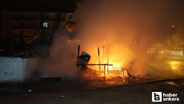 Kırıkkale'de soba yangını: Güvercinler yangından kurtarıldı