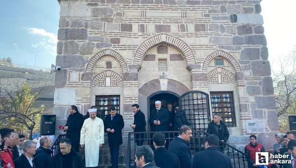 Altındağ'da 45 yıldır kapalı olan İsfahani Mescidi ibadete açıldı
