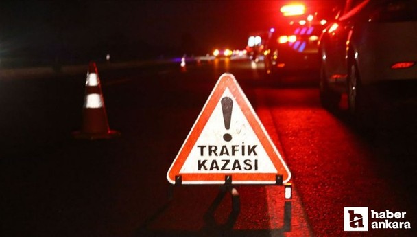 Ankara-Çankırı kara yolunda kaza: Genç sürücü yaralandı!