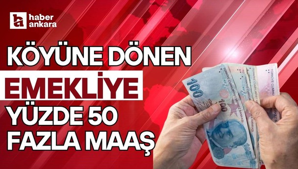 Kanun teklifi TBMM'de! Şartlı zam köyüne dönen emeklilere yüzde 50 fazla maaş verilecek