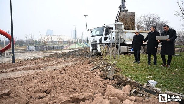 Altındağ Belediyesinden Başkent Millet Bahçesinde yenileme seferberliği