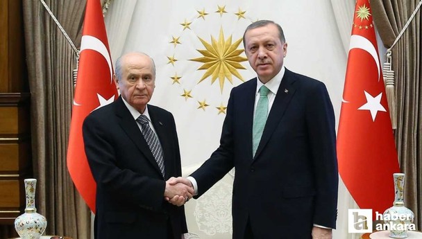 Cumhurbaşkanı Erdoğan ile Bahçeli'nin bugün görüşeceği açıklandı!